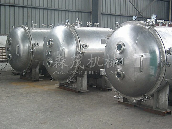 circular static vacuum dryer